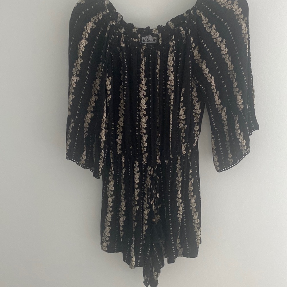 Off the shoulder romper